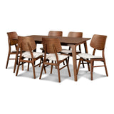 60-inch Rectangular Walnut Dining Table, Customizable