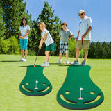 Putting Green Mats Set for Golf Putting Use Included 1 Putter Indoor Outdoor