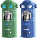 Robot Electric Pencil Sharpener 2 Pack Green + Blue