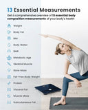 Wi Fi Scale for Body Weight, Smart Scale with BMI, Body Fat, Muscle Mass, Digital, Bluetooth, Bathroom,13