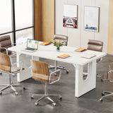 Tribesigns Executive Desk, 70.9" Large Office Computer Desk, Conference Table Meeting Room Table
