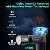 Mini Thermacool Massage Gun Heat and Cool Muscle Massager for Back Pain