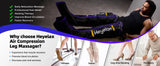 Leg Compression Massager for Circulation and Pain Relief