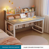 New Model Desk Bookshelf Integrated Student Writing Desk Simple Office Desk