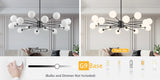 8/12/16 Light Sputnik Chandelier Mid Century Modern Chandelier Height Adjustable