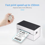 SIHAO 40-80mm Wireless Thermal Label Printer, Bluetooth Portable For Shipping