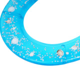 Resin Toilet Seat Marine Style, 360° Rotatable Toilet Cover with 220lbs Capacity,