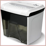 Compact Micro-Cut 12-Sheet Shredder with Pullout Basket, Shreds Paper