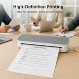Peripage A40 Portable Printer Inkless Thermal Label Printer, Document Printing