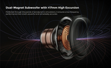7.1.4ch Wireless Surround Sound System for TV Dolby Atmos, 10" Subwoofer