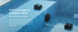 Pool Cleaning Robot, Pool Skimmer with APP Control,for Pools up to 3,875 Sq.fT