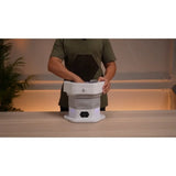 Portable Folding Washing Machine for Small Loads Mini Washer for Baby Clothes Underwear