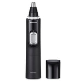 Ear and Nose Hair Trimmer for Men with Vacuum Cleaning System Powerful Motor and DualEdge Blades for Smoother