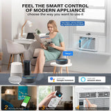 Smart 6000 BTU Window Air Conditioner with WiFi, Remote amp App Control