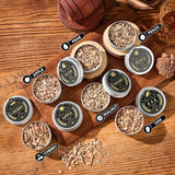 Whiskey Smoker Kit With Torch - 6 Flavors Wood Chips, 2 Glasses, 2 Ice Ball Molds