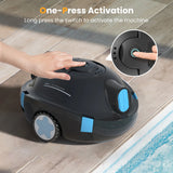 INSE Y10 Cordless Robotic Pool Cleaner, 90 Mins Runtime, Self-Parking