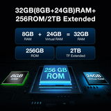 DOOGEE Blade10 Ultra Rugged Phone 6.56'' Display 10.7mm Ultra-thin