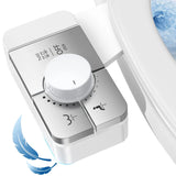 Bidet Attachment for Toilet, Non-Electric Bidet Ultra-Slim Dual Nozzle (Feminine/Rear Wash),