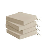 Chair Cushions Set of 4 Waterproof amp Fade Resistant Seat Cushion for Patio