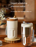 450ML Stainless Steel Thermo Water Bottle LED Temperature Display Coffee Cup
