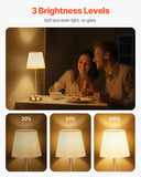 SucceBuy Cordless Table Lamp 5200mAh Built-in Rechargeable Battery Desk Lamp
