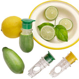 2pcs Manual Lemon Squeezer Easy To Clean Mini Lemon Juicer Portable Citrus Juicer