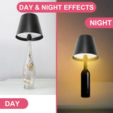 Portable Touch Wireless 4000mAh Rechargeable LED Table Lamp
