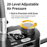 High Pressure Airbrush Kit with Cordless Rechargeable Compressor for Precision Painting