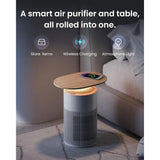 Large Room Air Purifier: Pet-Friendly, Low Noise, Washable Filter, Aromatherapy, Compatible with Alexa