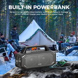 W-KING BT261-2 Portable Bluetooth 80W Wireless Speaker, IPX6 Waterproof