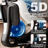 Ergonomic Office & Gaming Chair, Equipped with Footrest, 3D Adjustable Headrest