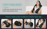 Shiatsu Neck and Shoulder Massager Heated Back Massager U Shape Deep Kneading Electric Massage Pillow For Neck Waist Leg Body