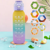 1000ML Fragrance Smelling Water Bottle Portable Air WaterUp Bottle Scent Straw