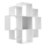 Bookcase Wall Mounted Book Shelf Modern 3-Tier Floating Shelf Bookcase