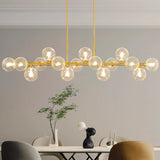 Mid Century Modern Chandelier 16-Lights Sputnik Chandelier 54in Chandelies