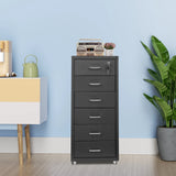 Durable Cold-Rolled Steel File Cabinet, Spraying Finish & Anti-Fall Snap Drawers For Files, Cosmetics