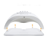SUNX5Max 150W UV LED Nail Lamp For Fast Drying Gel Nail Phototherapy Machine 45 LEDs Manicure