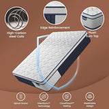 Hybrid 14 King Size Mattress with Extra Back and Lumbar Support