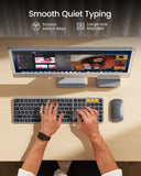SGIAWETA-Backlit Bluetooth Keyboard and Mouse for Mac, KM100-A Full Size Wireless Keyboard Mouse