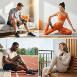 Ultra Quiet Deep Tissue Massage Gun with 12mm Amplitude for Athletes