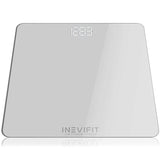 Highly Accurate Digital Bathroom Scale for Home Use with 400 lbs Capacity and Builtin Battery Ideal for Fitness