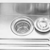 Stainless Steel Bathroom Sinks| 60*48cm Undercounter Basin| Balcony Laundry Sink