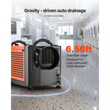 SucceBuy Commercial Dehumidifier with Drain Hose for Drainage LED Indicate