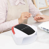 96W ABS Rechargeable Nail Lamp,White Red Black Automatic Sensor UV LED Nail Dryer