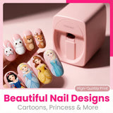 Portable 3D Nail Art Printer Smart APP Control DIY Nail Painting Machine Multifunctional Manicure