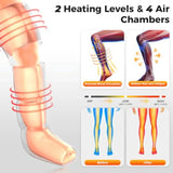 Leg Massager for Circulation and Pain Relief with 2 Heats