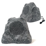 Herdio 8" Outdoor Bluetooth Rock Speakers HD Digital Stereo Effect Tweeter Waterproof Resin