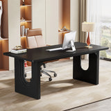 Tribesigns Executive Desk, 70.9" Large Office Computer Desk, Conference Table Meeting Room Table