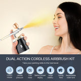30Psi High Pressure 3 Levels Portable Airbrush For Nails Art Paint Facial Makeup Cake Pastry Painting