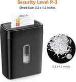 Cross-Cut Paper Shredder 12-Sheet Capacity, Credit Card Shredder
